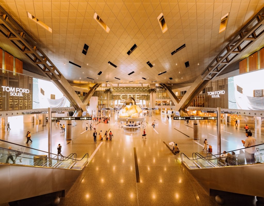 Picture of a shopping centre, a place where royalty free background music is traditionally heard playing over the speakers.